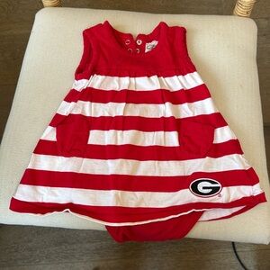 GEORGIA BULLDOGS DRESS FOR BABIES